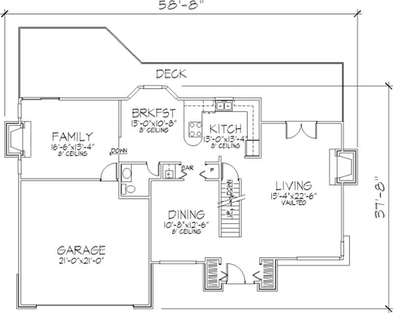 Floor Plan First Story