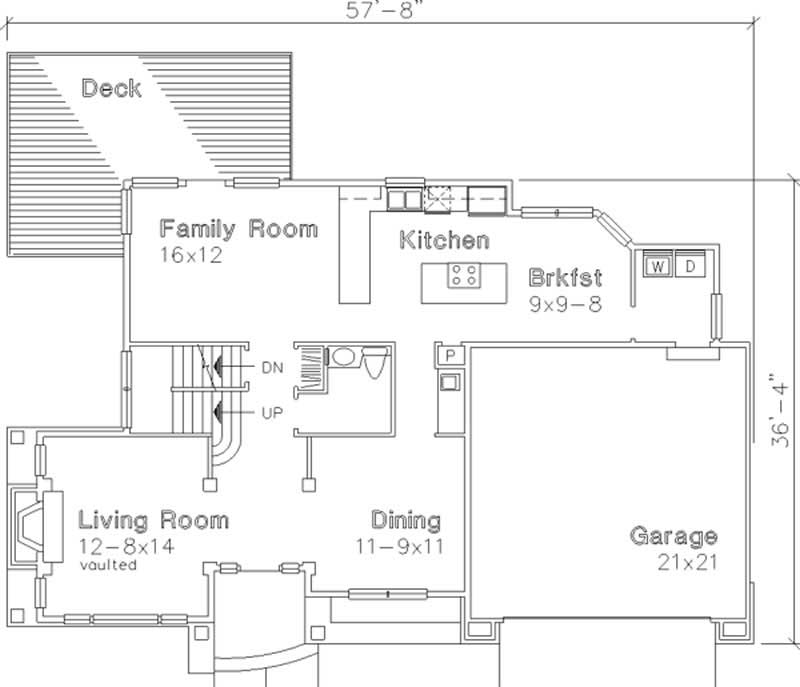 Floor Plan First Story