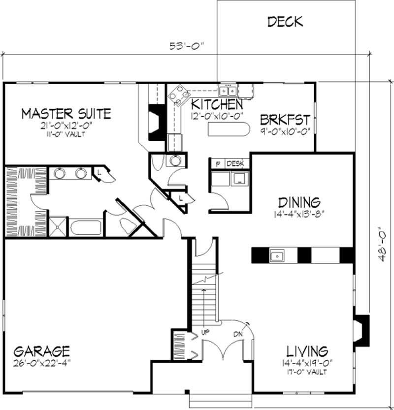 Floor Plan First Story