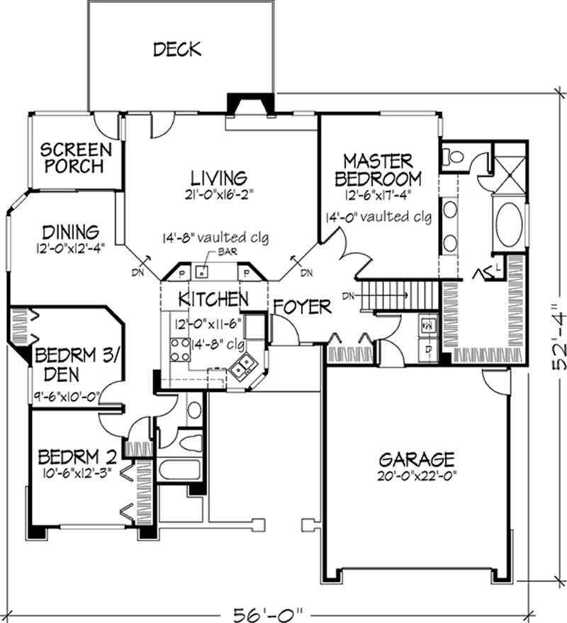 Floor Plan First Story