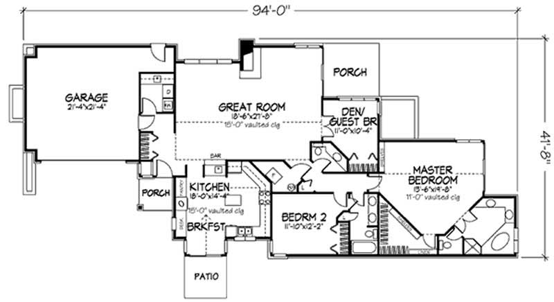 Floor Plan First Story