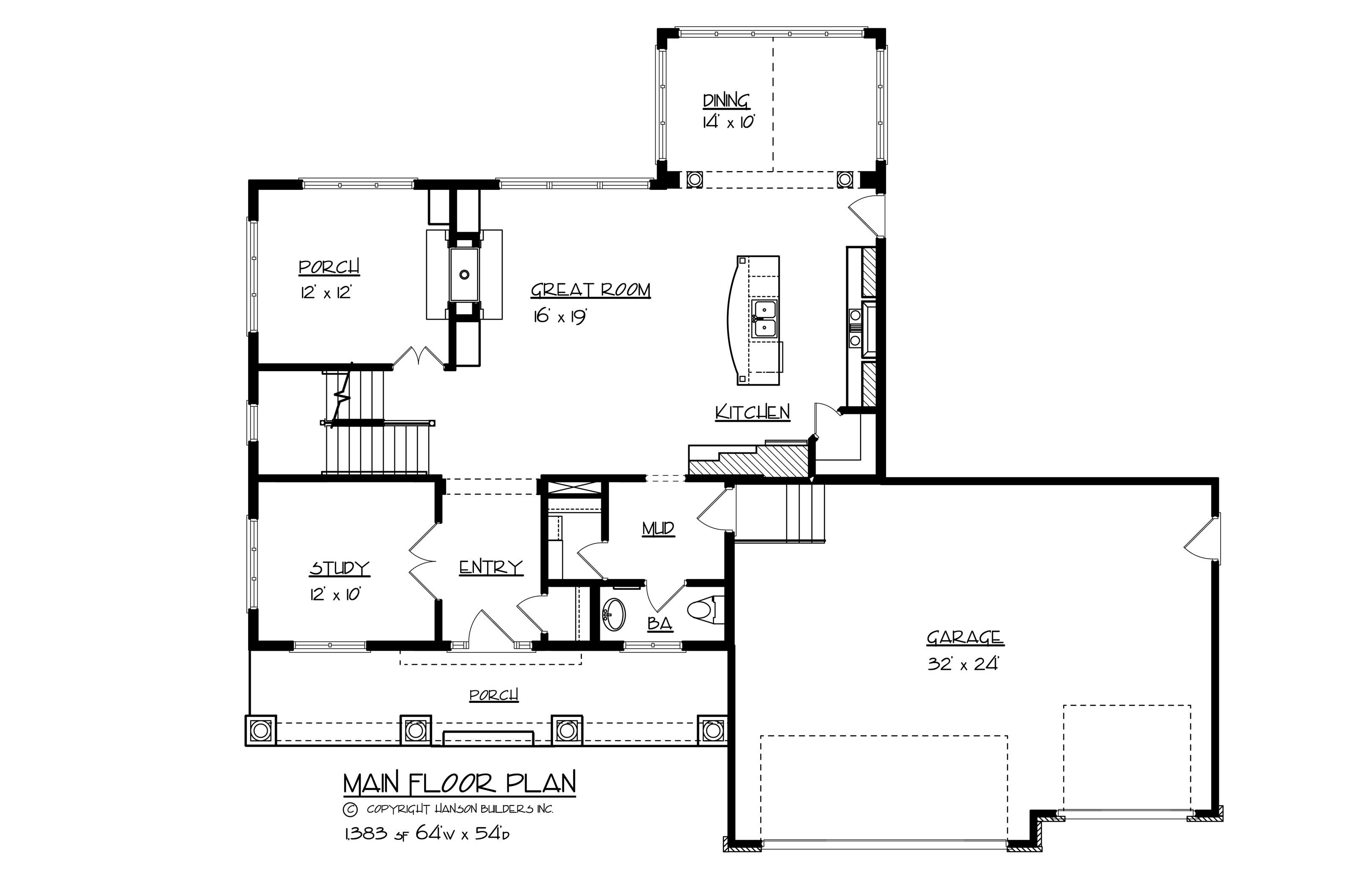 Floor Plan First Story