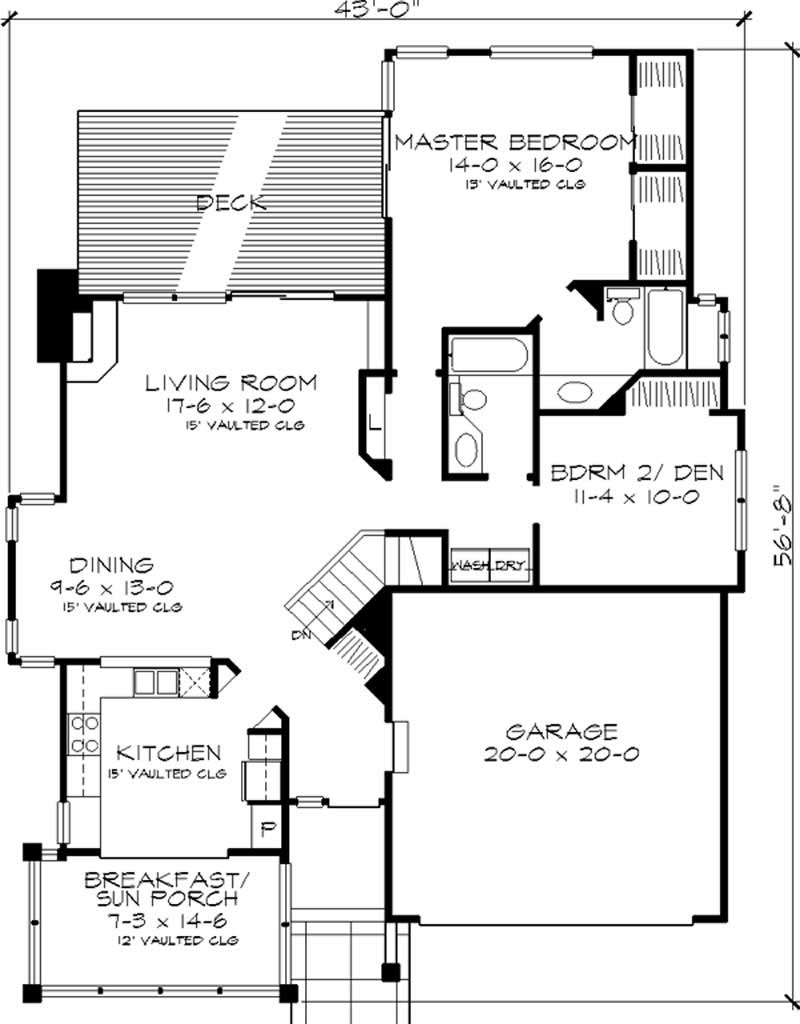 Floor Plan First Story