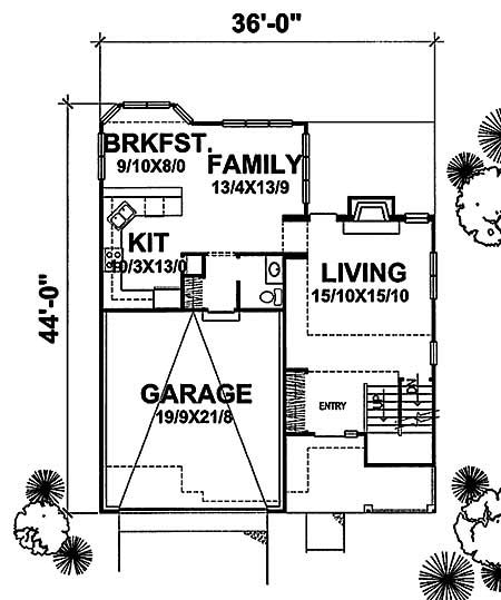 Floor Plan First Story