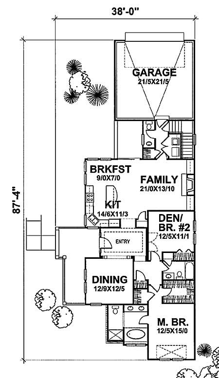 Floor Plan First Story