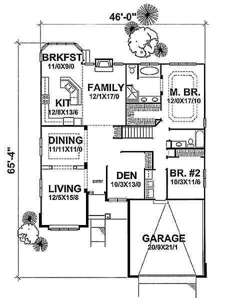 Floor Plan First Story
