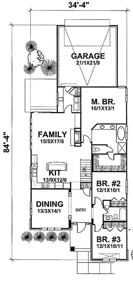 Floor Plan First Story