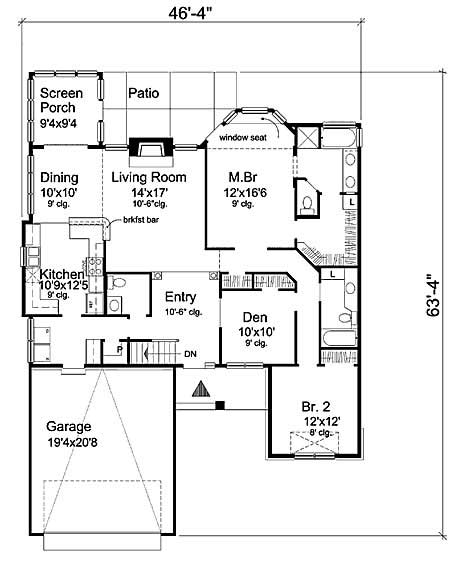 Floor Plan First Story