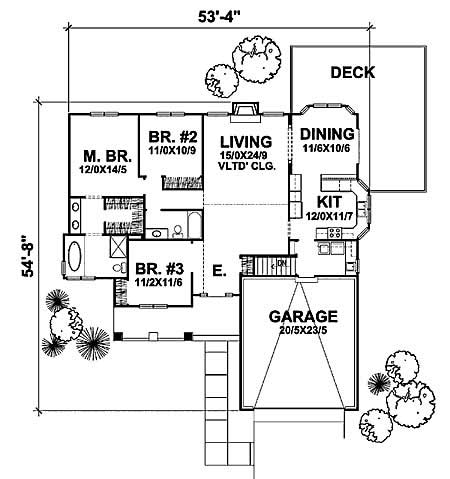 Floor Plan First Story