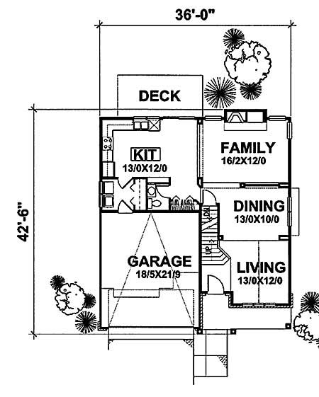Floor Plan First Story