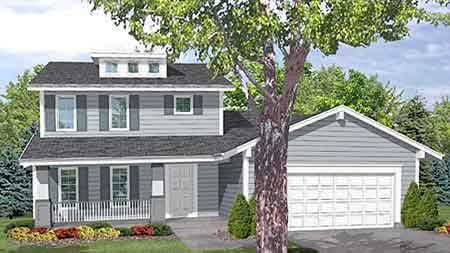 4-Bedroom, 1844 Sq Ft Ranch House Plan - 146-1559 - Front Exterior