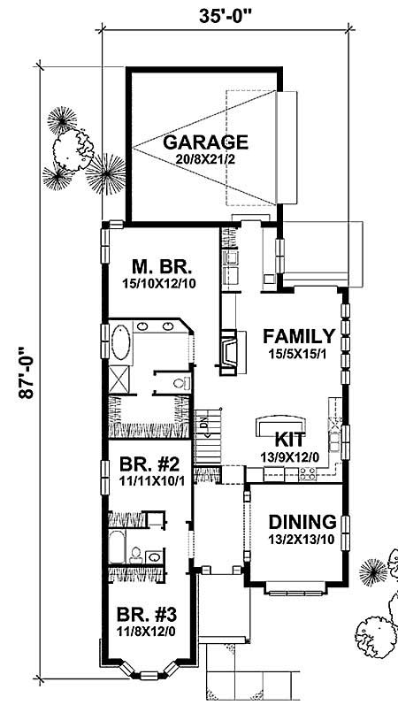 Floor Plan First Story