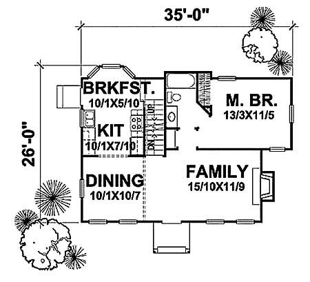 Floor Plan First Story