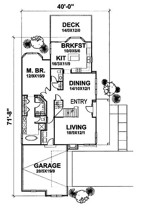 Floor Plan First Story