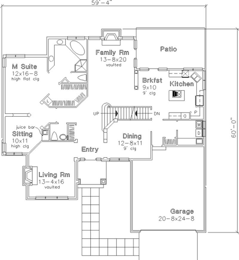 Floor Plan First Story