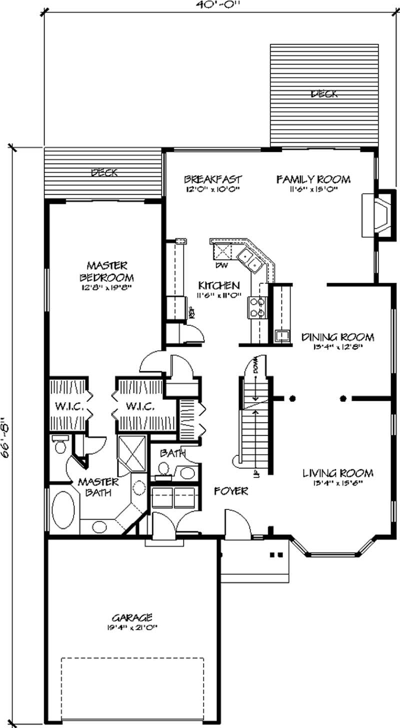 Floor Plan First Story