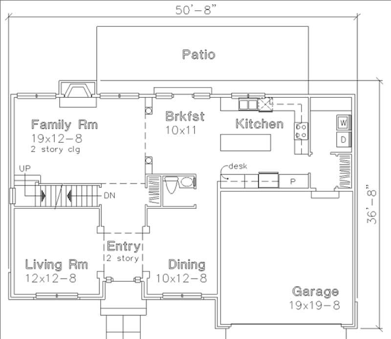 Floor Plan First Story