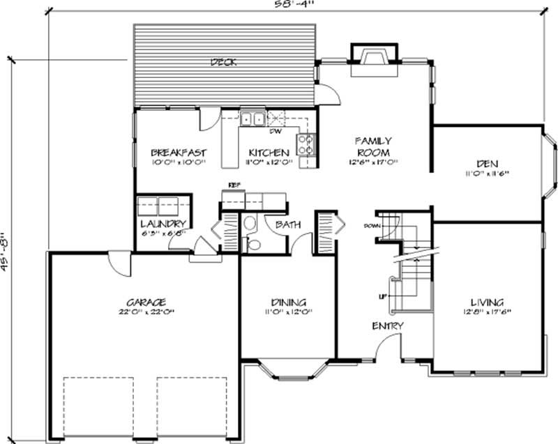 Floor Plan First Story