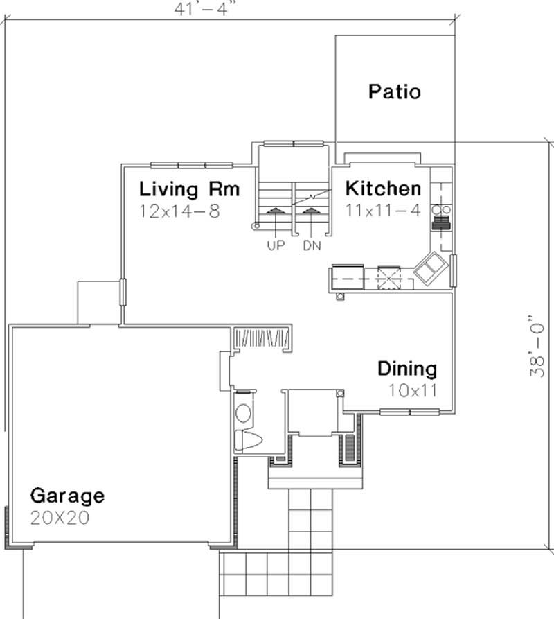 Floor Plan First Story