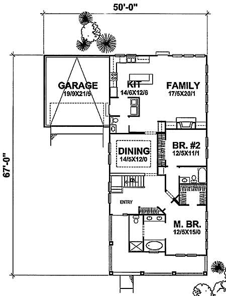 Floor Plan First Story