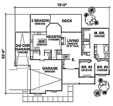 Floor Plan First Story