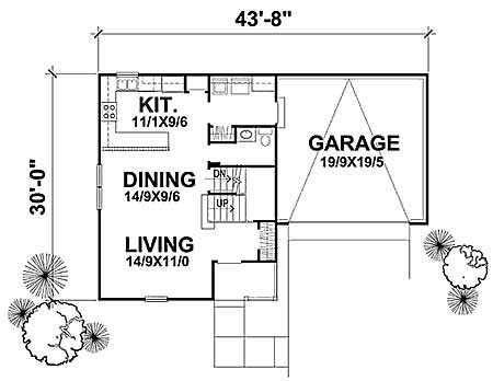 Floor Plan First Story