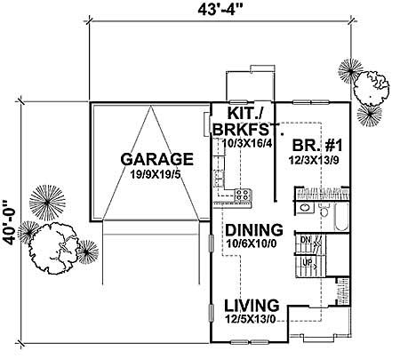 Floor Plan First Story