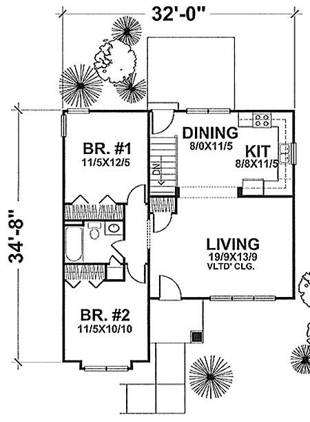 Floor Plan First Story