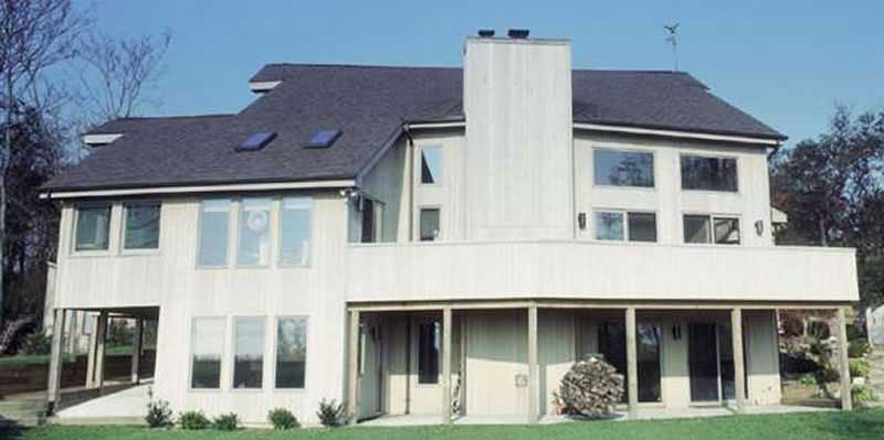 3-Bedroom, 3102 Sq Ft Contemporary House Plan - 146-1618 - Front Exterior