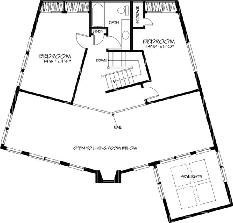 House Floor Plan Second Story