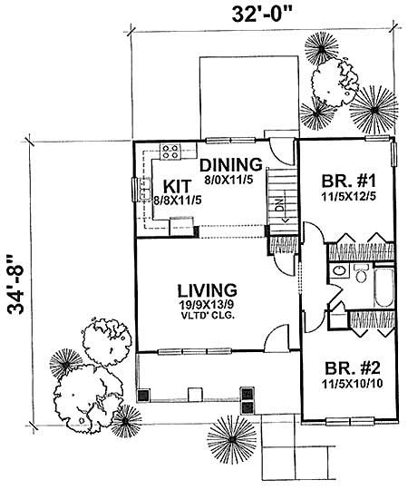 Floor Plan First Story