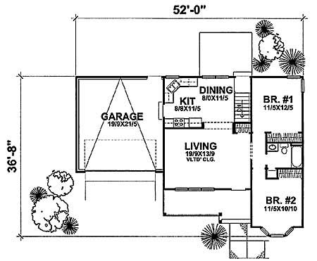 Floor Plan First Story