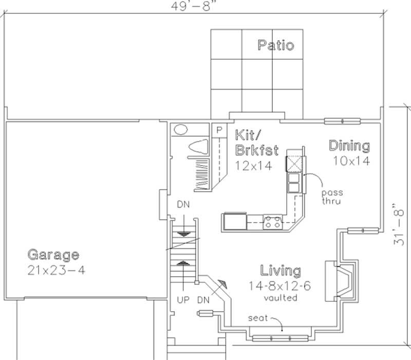 Floor Plan First Story