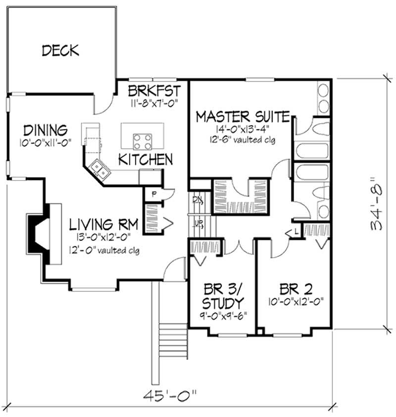 Floor Plan First Story