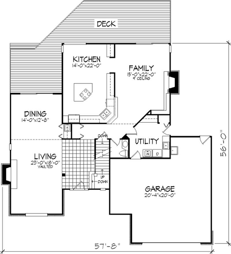 Floor Plan First Story