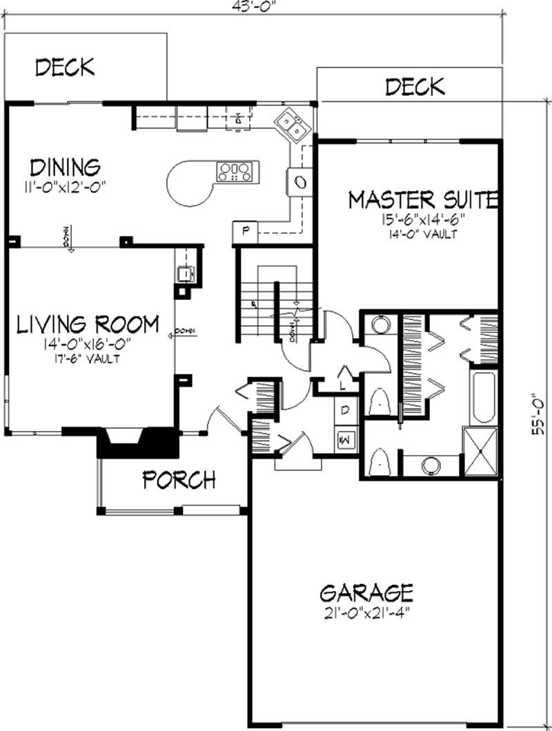 Floor Plan First Story