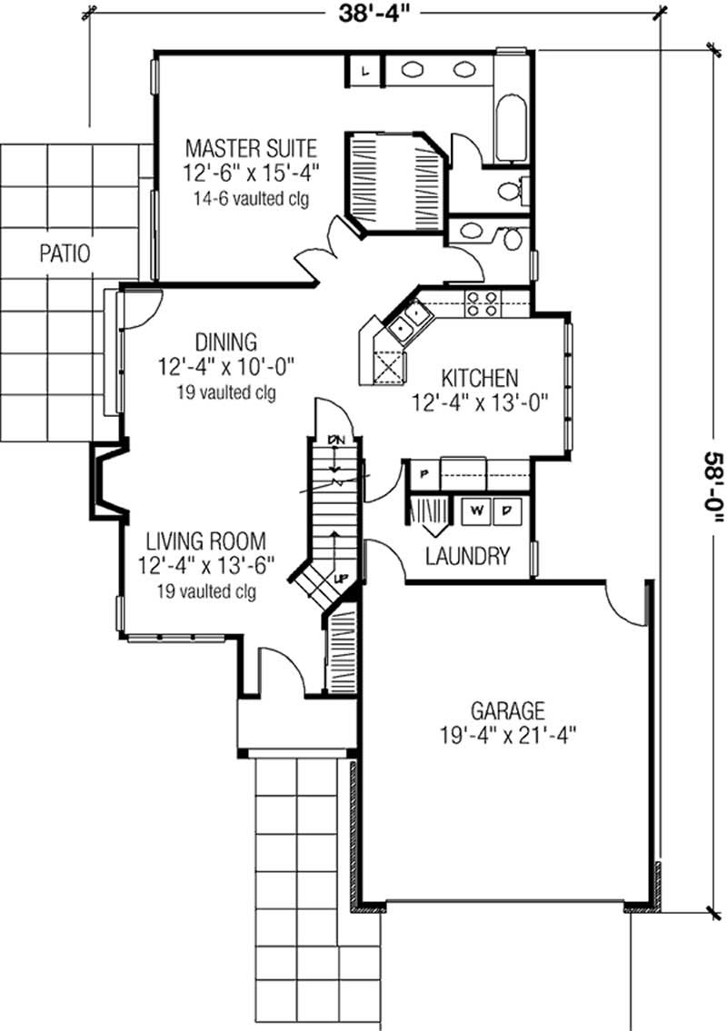 Floor Plan First Story