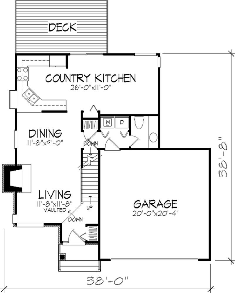 Floor Plan First Story