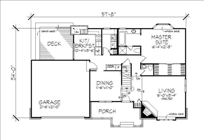 Floor Plan First Story