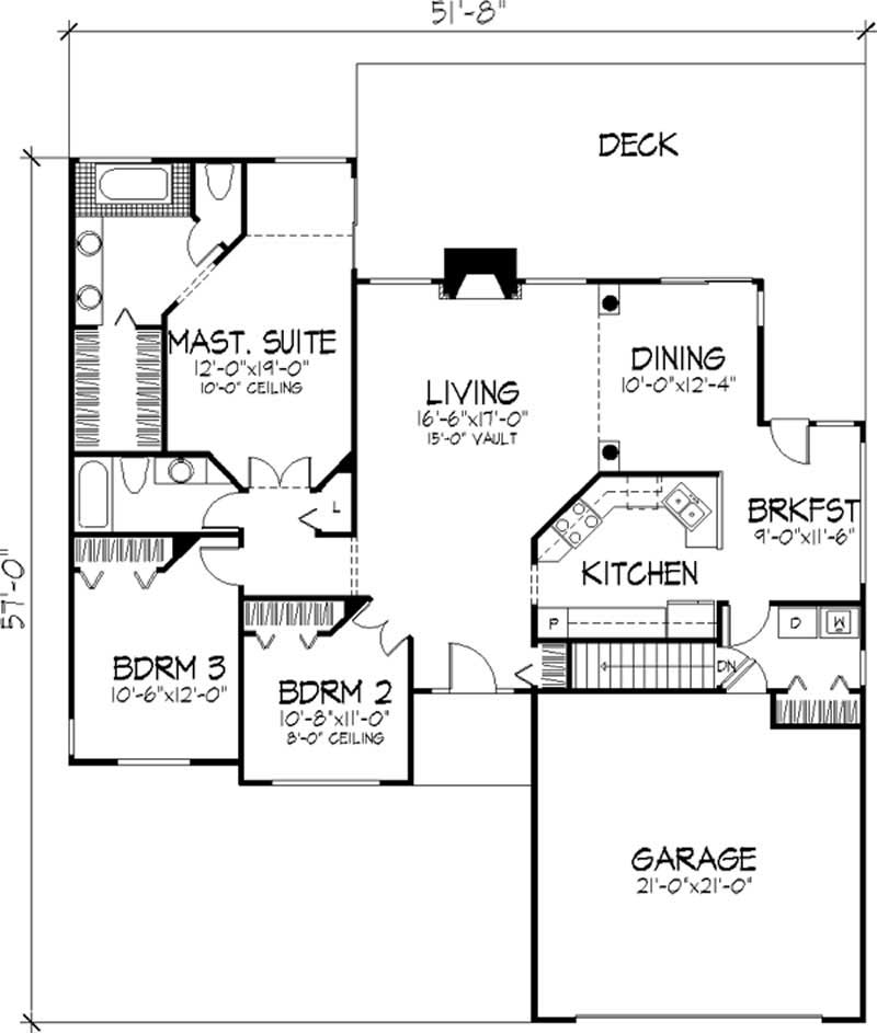 Floor Plan First Story