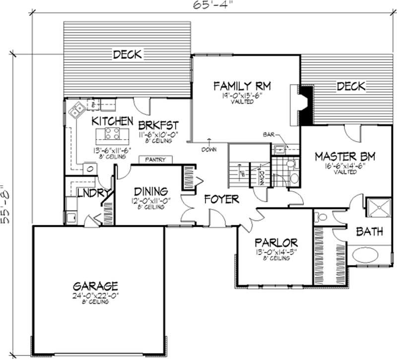 Floor Plan First Story
