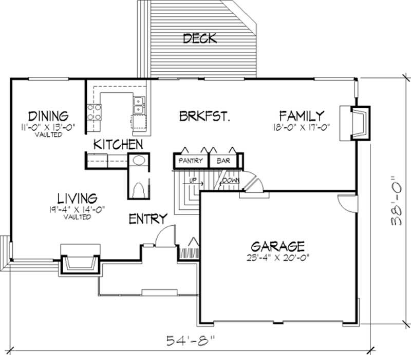 Floor Plan First Story
