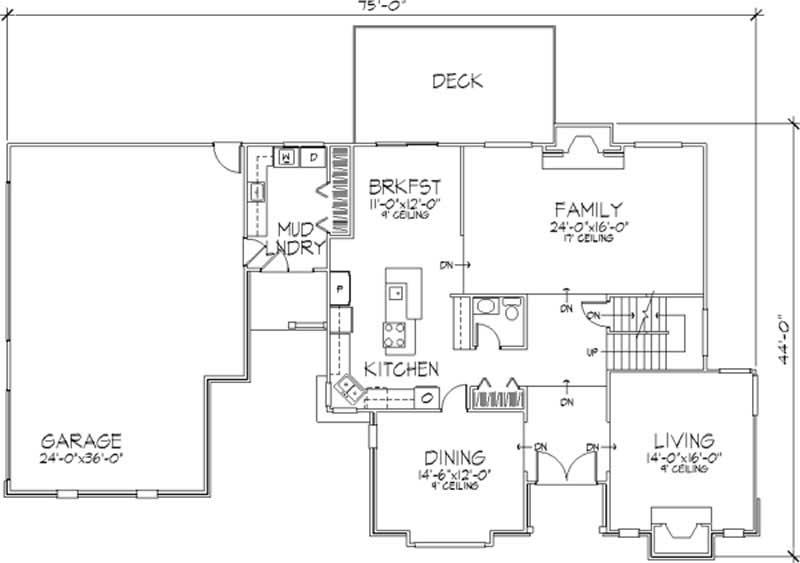 Floor Plan First Story
