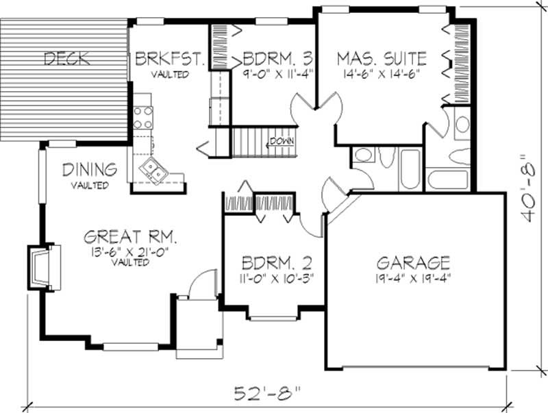 Floor Plan First Story
