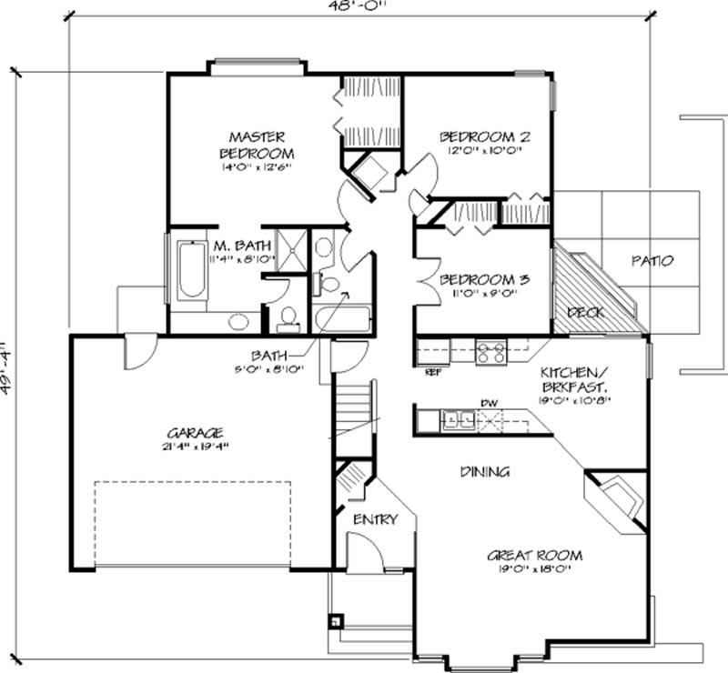 Floor Plan First Story