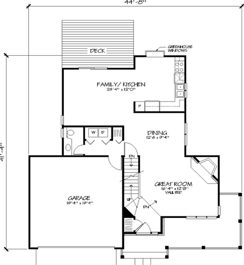 Floor Plan First Story