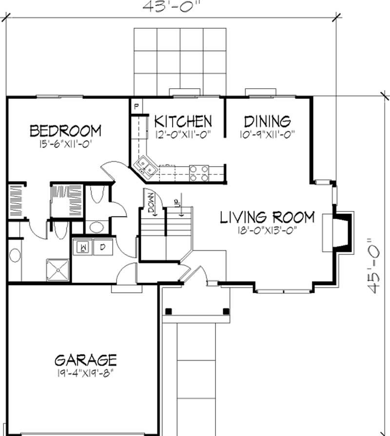 Floor Plan First Story