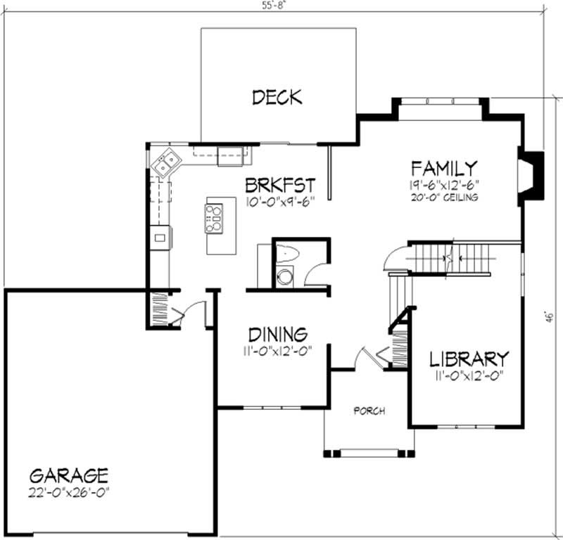 Floor Plan First Story
