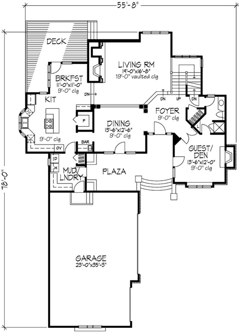 Floor Plan First Story