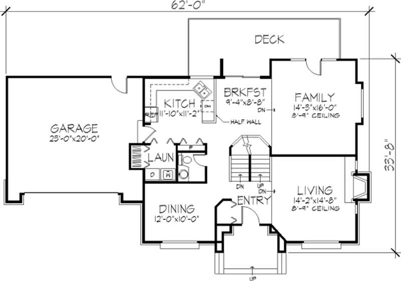 Floor Plan First Story